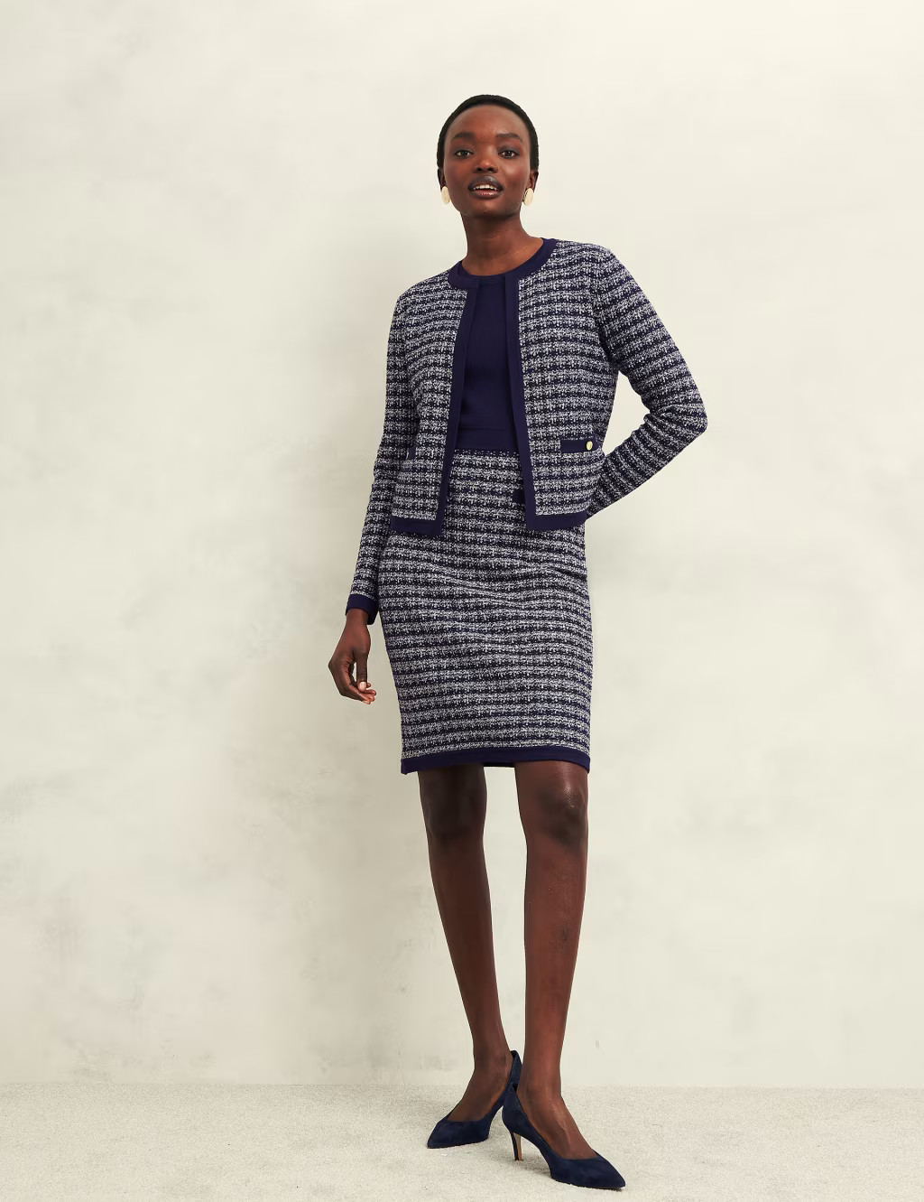 Boucle Knitted Jacket | Marks & Spencer (UK)