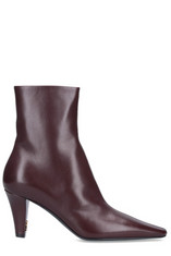 Saint Laurent Jill Square Pointed Toe Ankle Boots | Cettire Global