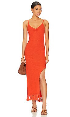 Seafolly Midi Knit Cover Up in Tamarillo from Revolve.com | Revolve Clothing (Global)