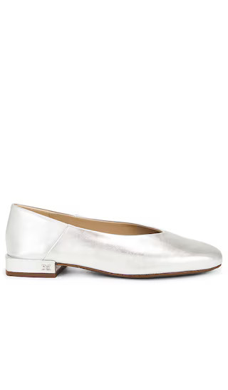 Sam Edelman Kasey Flat in Metallic Silver. - size 7.5 | Revolve Clothing (Global)