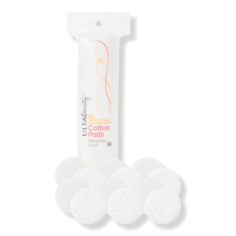 Exfoliating Round Cotton Pads | Ulta