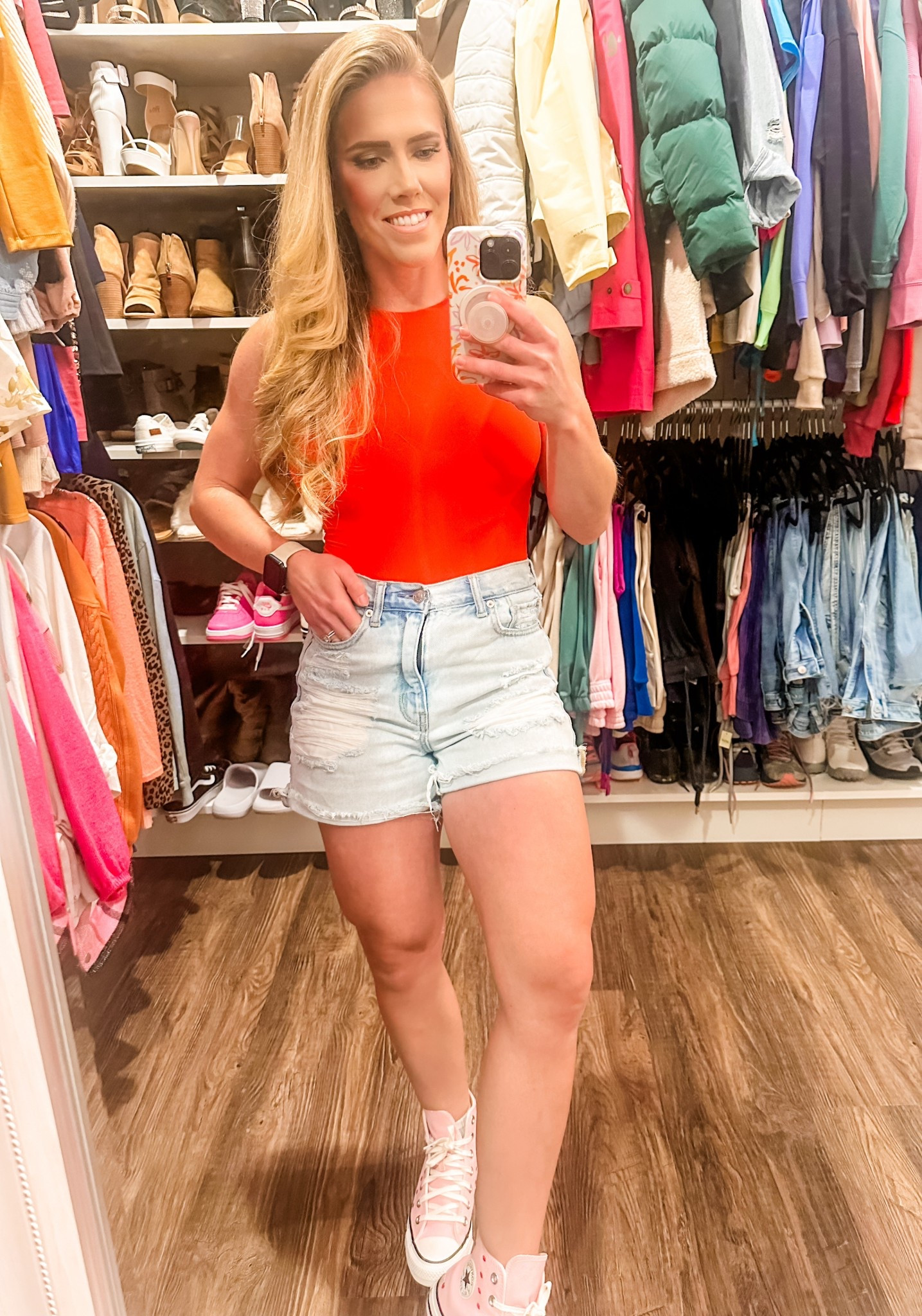 For the love of bodysuits! I’m wearing a size M. Shorts are a size 2.

#LTKStyleTip #LTKPetite #LTKBeauty