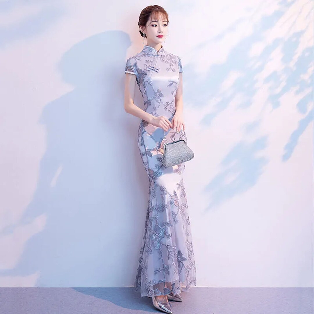 Modern Cheongsam Dresschinese Cheongsam Qipao Dress mermaid - Etsy | Etsy (US)