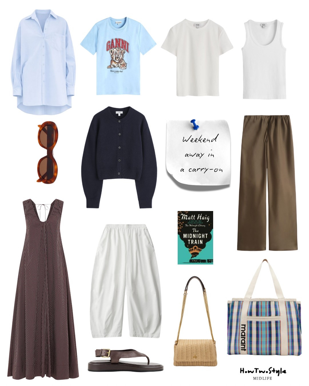 A weekend capsule that will fit in a carry-on ✨

#LTKover50style #LTKaustralia #LTKsummer