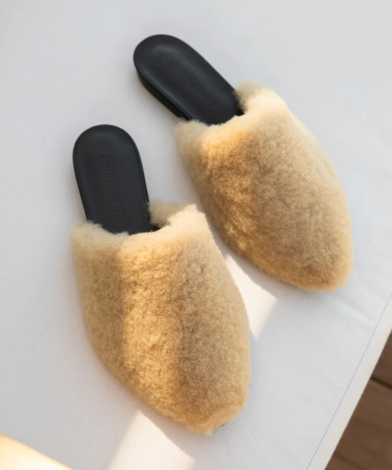Jenni Kayne Shearling Mule | Oak Essentials
