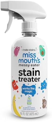 Miss Mouth's Messy Eater Stain Treater Spray - 16oz Stain Remover - Newborn & Baby Essentials - N... | Amazon (US)