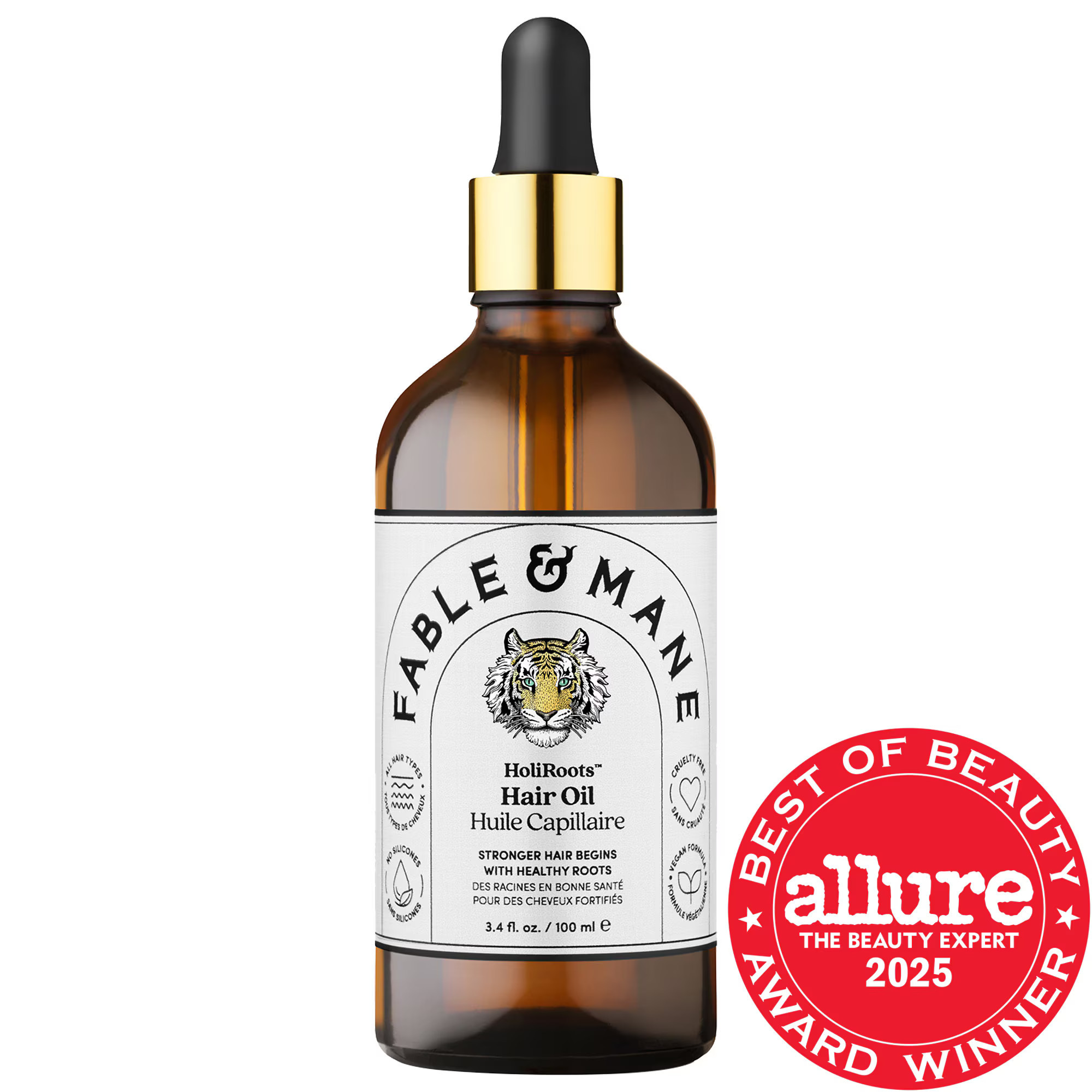 Fable & Mane HoliRoots Pre-Wash Scalp & Hair Treatment Oil 3.4/100 | Sephora (US)