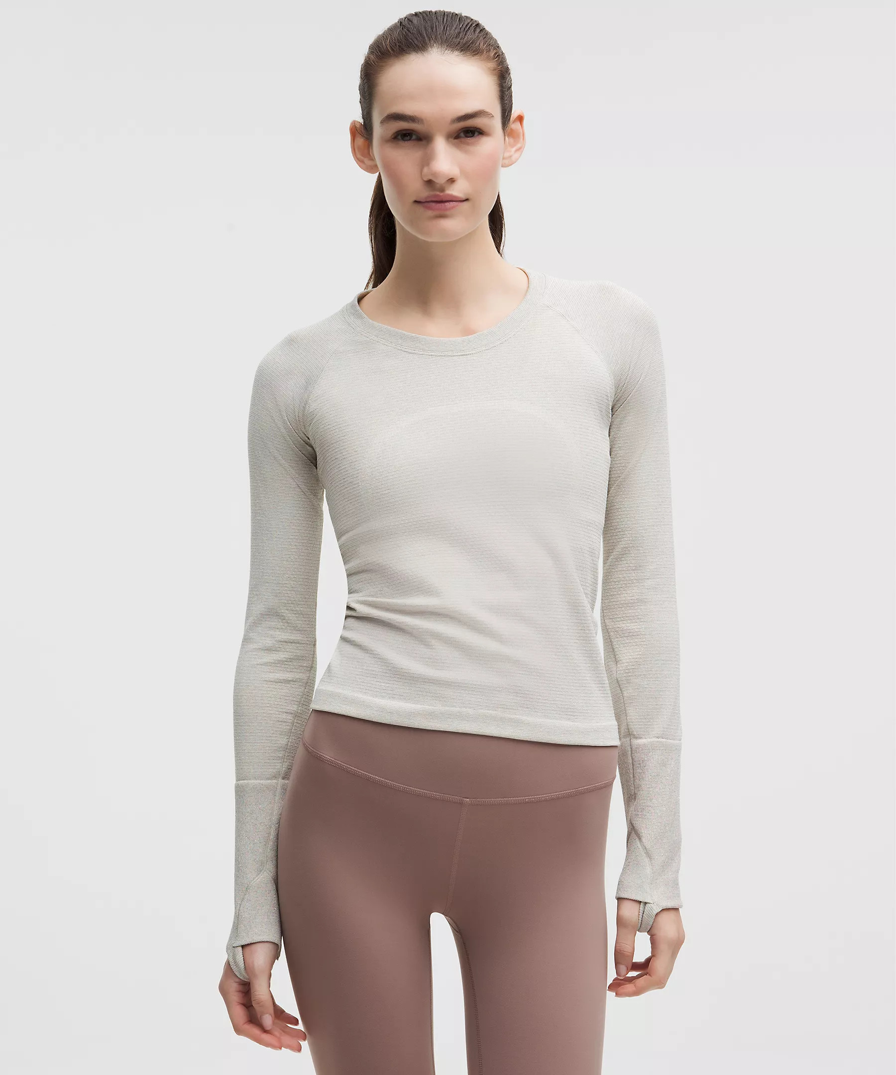 Swiftly Tech Long-Sleeve Shirt 2.0 Waist Length | lululemon (CA)