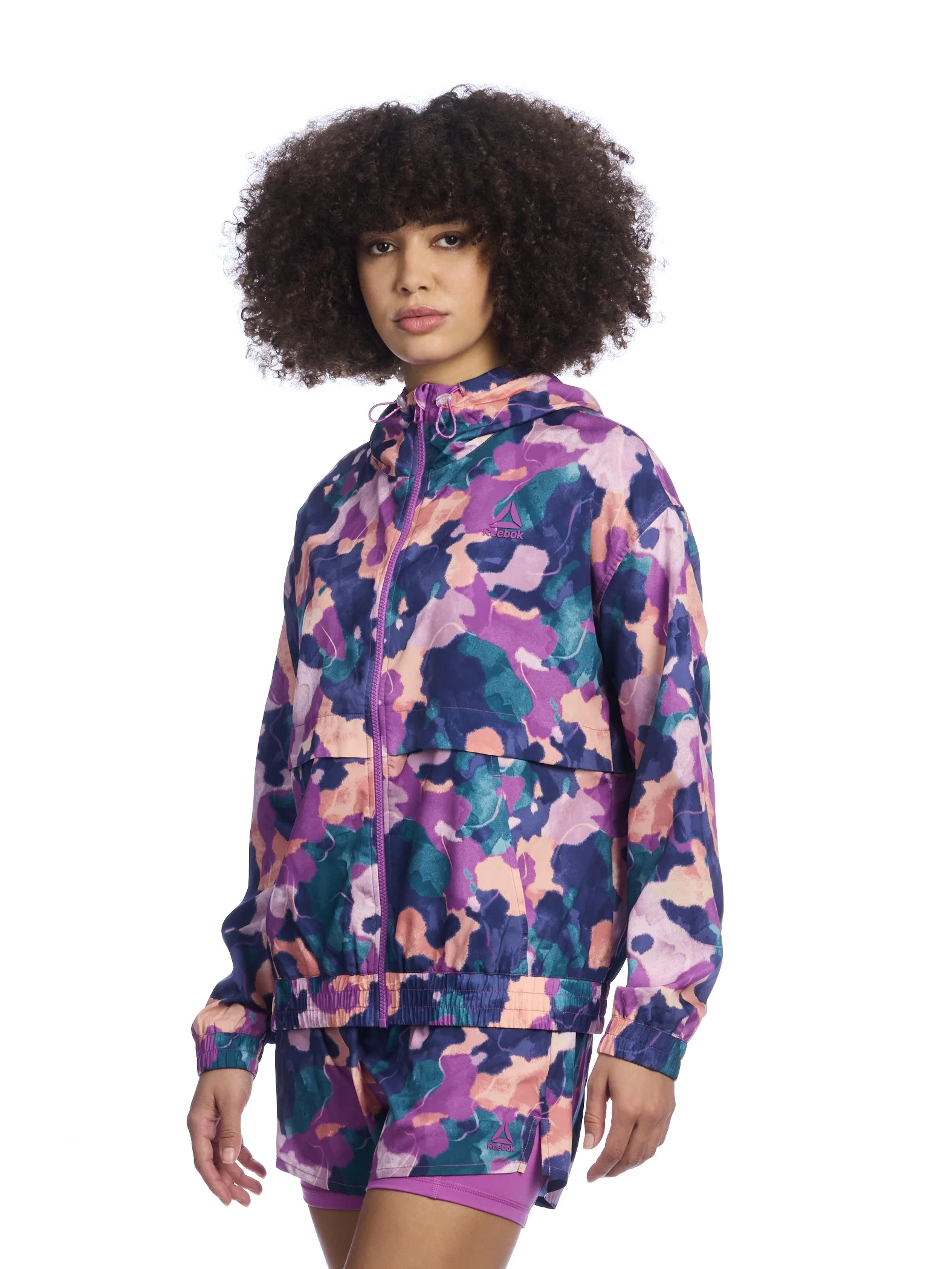 Reebok Women's and Women's Plus Reflex Performance Full-Zip Jacket, Sizes XS-4X | Walmart (US)