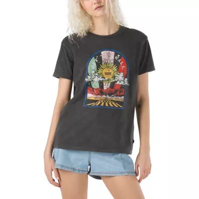 Road Burn Washed BFF Tee | Shop Womens Tees At Vans | Vans (US)