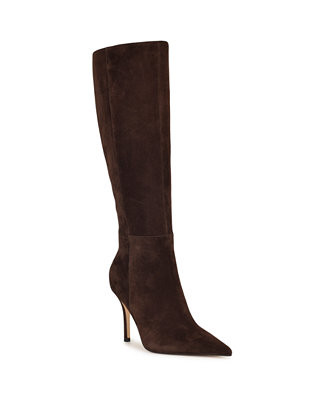 Nine West Women's Gerty Tall Pointy Toe Stiletto Boots - Macy's | Macy's