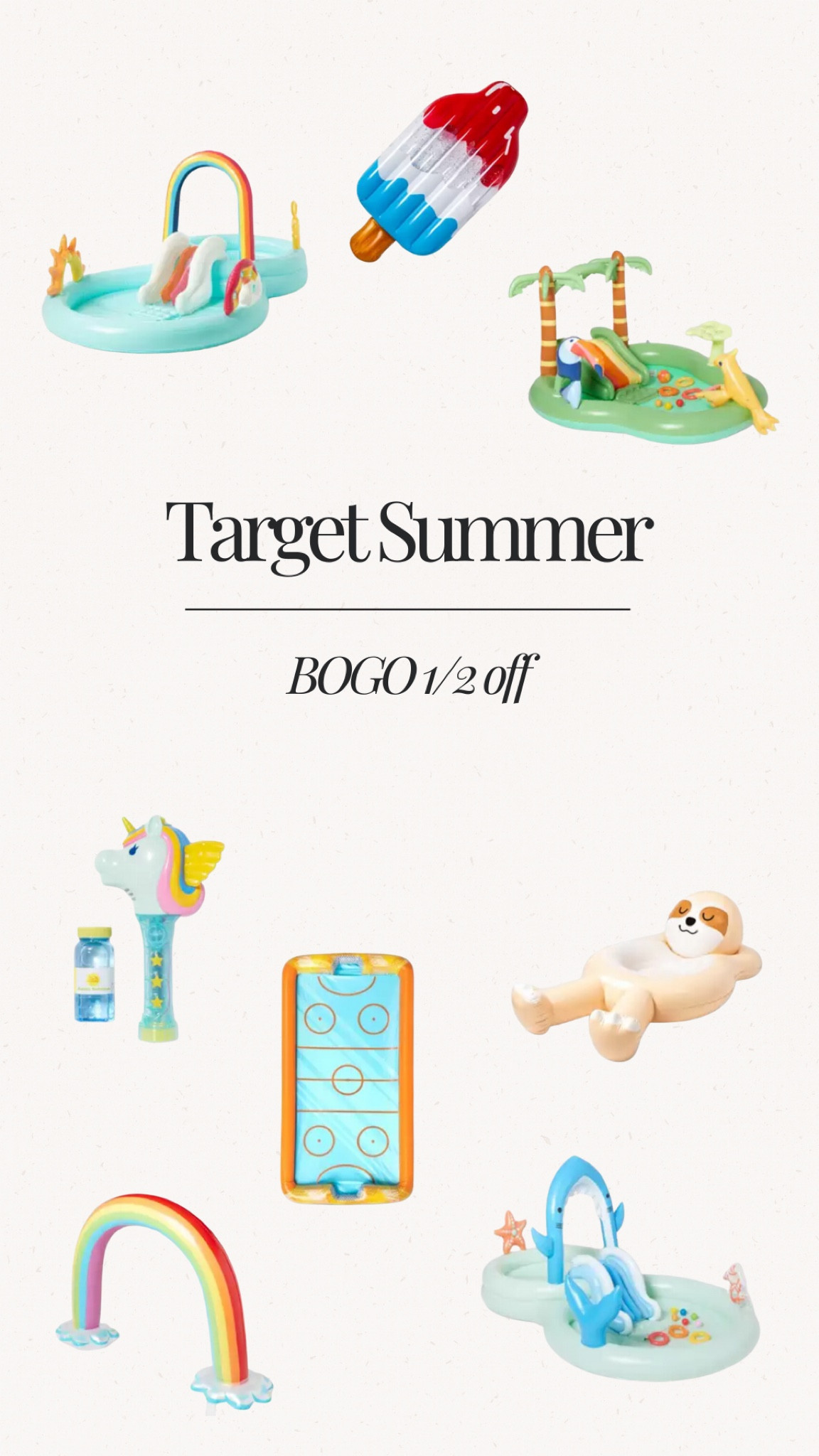 Target Summer Squad BOGO sale 

#LTKKids #LTKFamily #LTKSwim