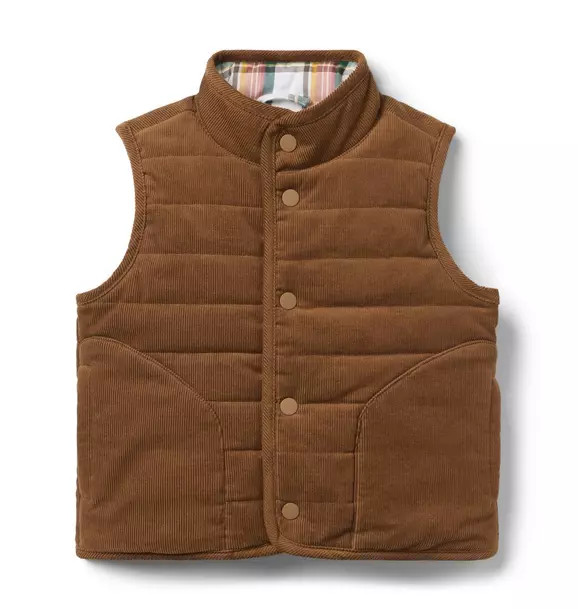 The Quilted Corduroy Vest | Janie and Jack