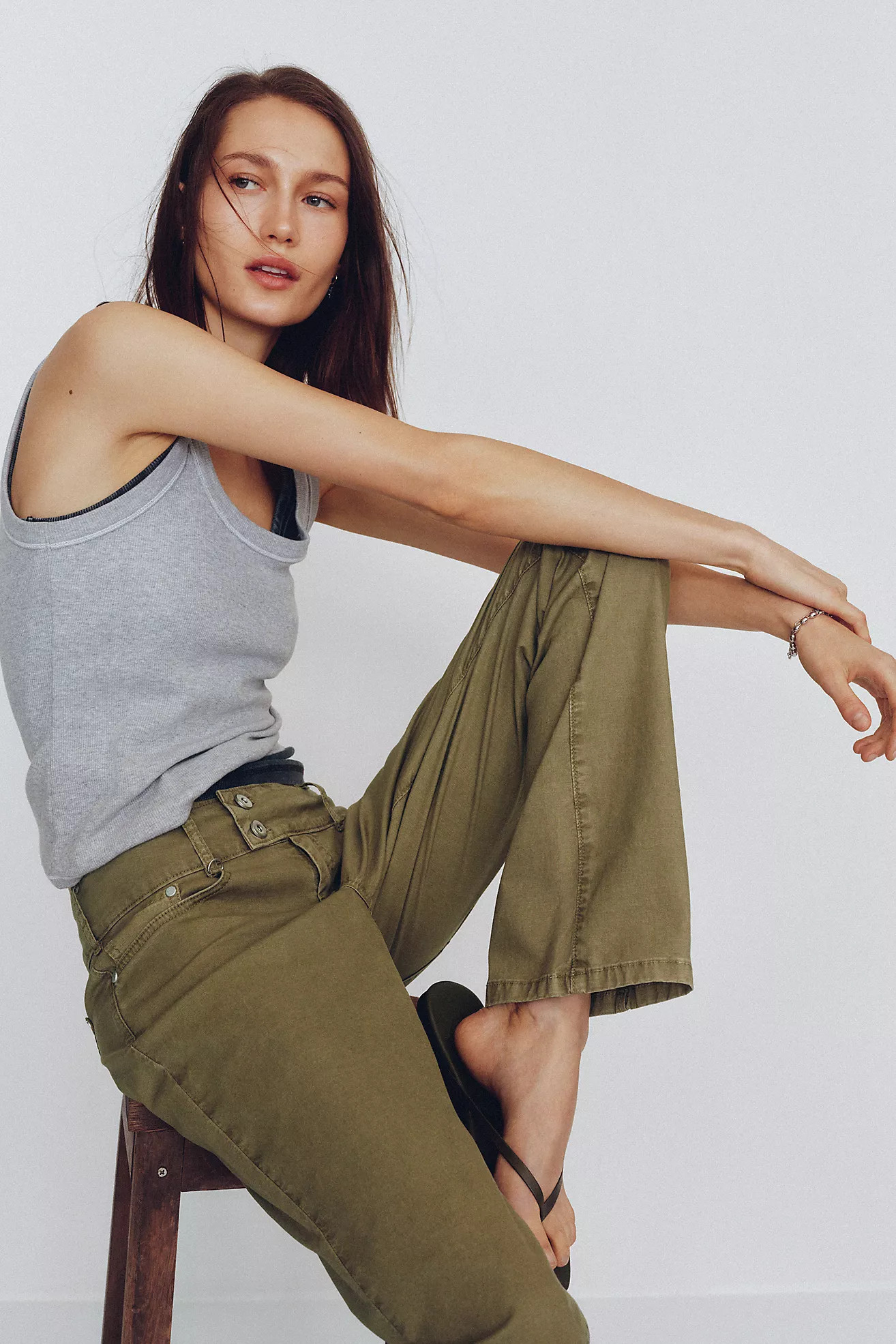Sunny Scoop-Neck Tank Top | Anthropologie (US)