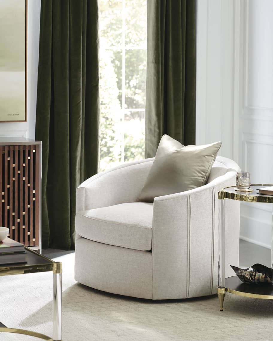 caracole You Complete Me Swivel Chair | Neiman Marcus