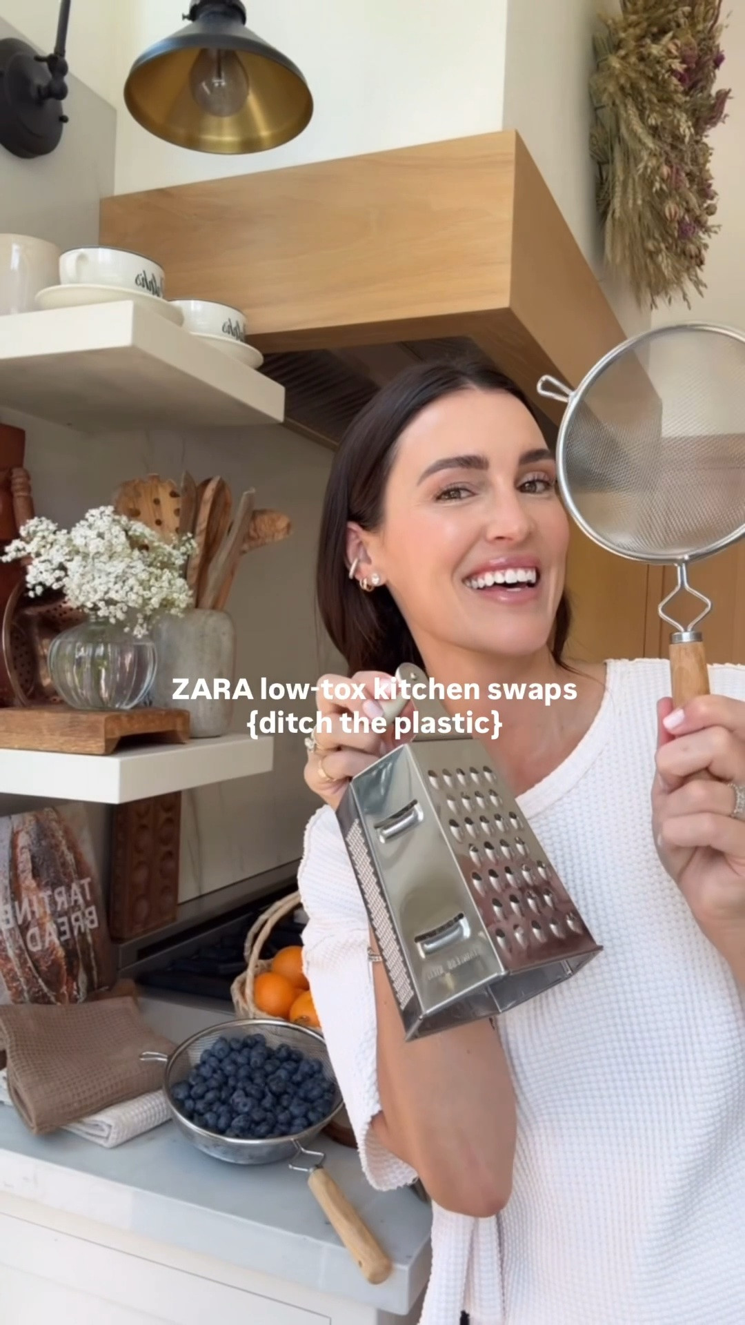 Zara low-tox kitchen swaps - ditch the plastic!!👏🏻 Here are new items I’m loving + how I use them👇🏻
+ stainless steel colander set
+ stainless steel grater
+ cotton towels
+ straw fruit basket
+ wood scissors
+ metal clips 

Home 
Cooking

#LTKHome #LTKfoodie #LTKdayinmylife