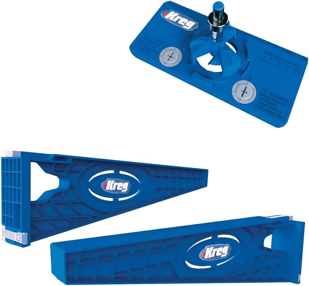 Kreg KHI-Slide & KHI-Hinge - 2 Drawer Slide Jigs & 1 Concealed Hinge Jig - Door Hinge Jig & Drawe... | Amazon (US)