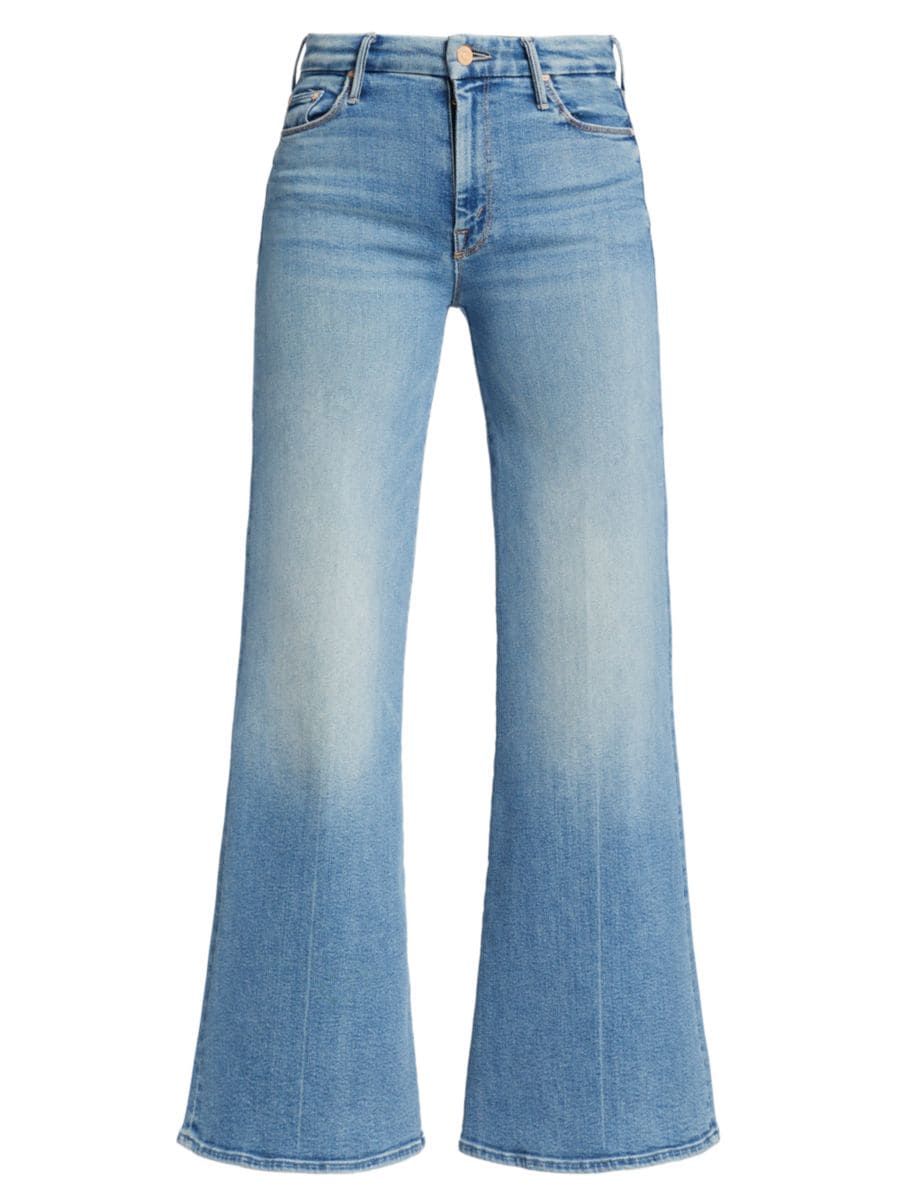 The Roller High-Rise Cropped Flare Jeans | Saks Fifth Avenue