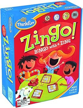 ThinkFun Zingo Bingo Award Winning Preschool Game for Pre/ Early Readers Age 4 and Up - One of th... | Amazon (US)