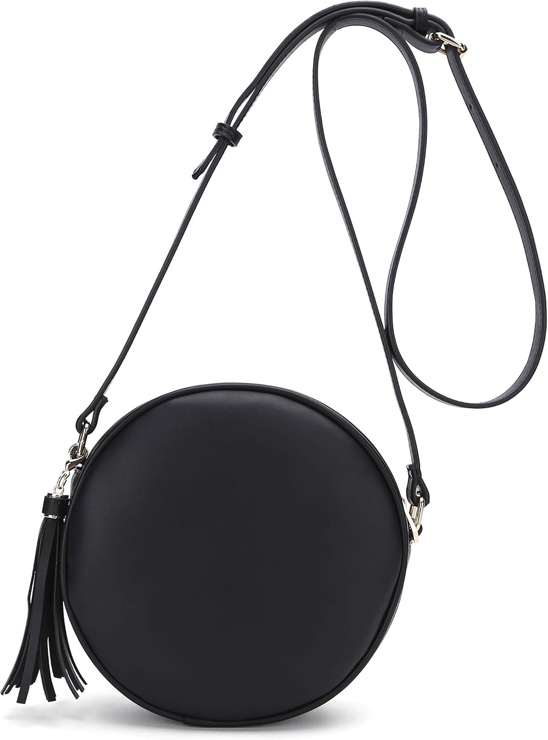 CATMICOO Round Small Crossbody Purses for Women Circle Purse with Detachable Tassel | Amazon (CA)