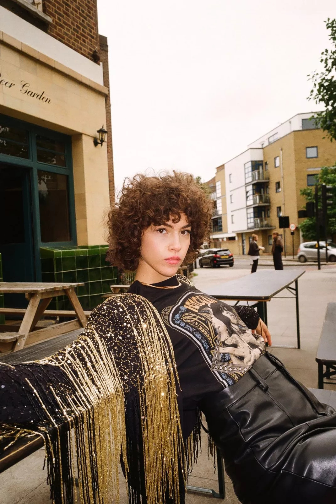 Icon Tassel Beaded Metallic Jacket | Nasty Gal (US)