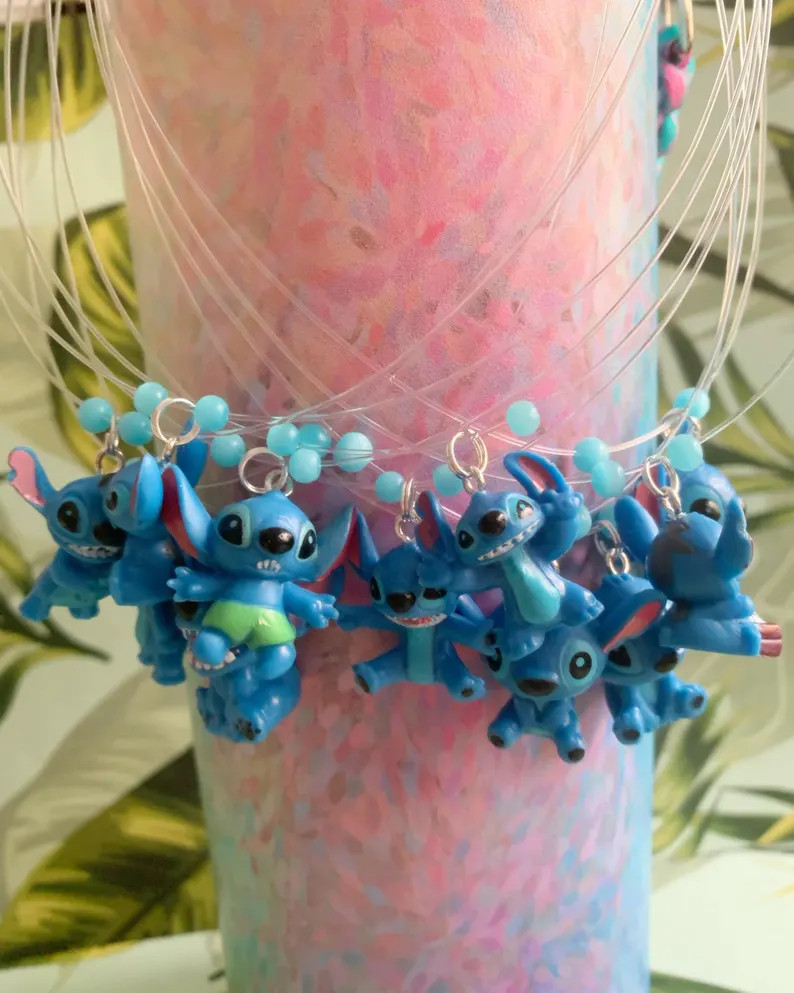 Lilo & Stich Disney Stitch Character Invisible Kids Necklace - Etsy | Etsy (US)