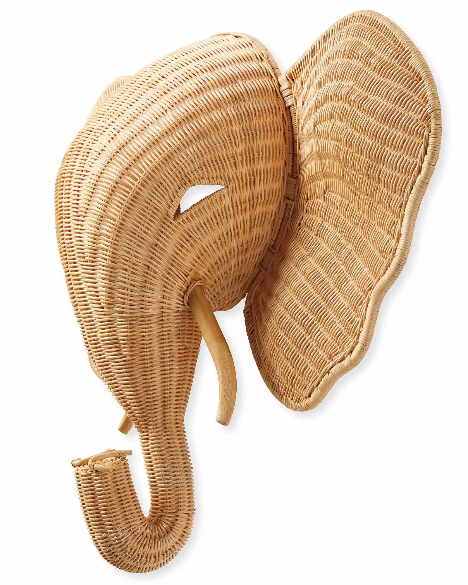 Wicker Animal Head | Serena and Lily