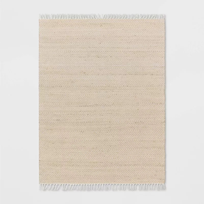 Handloom Woven Area Rug Natural/Ivory - Threshold™ | Target