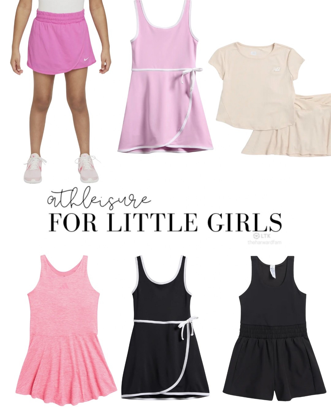 Cute, comfy, and perfect for play—this athleisure is a must-have for your little girl! Whether she’s headed to preschool, playdates, or just lounging at home, these pieces are stylish, soft, and made to move with her. 🤍🩷

#LTKKids #LTKActive #LTKFindsUnder50