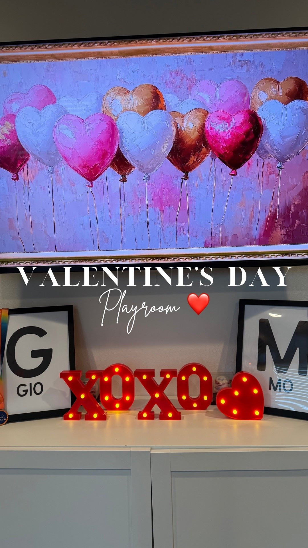 Little Valentines Day touches I added to the kids playroom ❤️😍 

Amazon, Valentine’s Day, Valentines Day decorations, Valentine’s Day decorations for kids, Valentine’s Day playroom, heart decorations, light up Valentines Day decorations

#LTKValentine #LTKmomlife #LTKKids