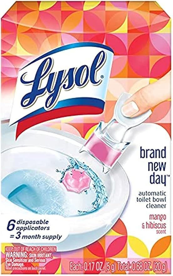 Lysol Click Gel Automatic Toilet Bowl Cleaner, Gel Toilet Bowl Cleaner, For Cleaning and Refreshi... | Amazon (US)