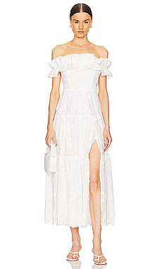 ASTR the Label Piccola Dress in White from Revolve.com | Revolve Clothing (Global)
