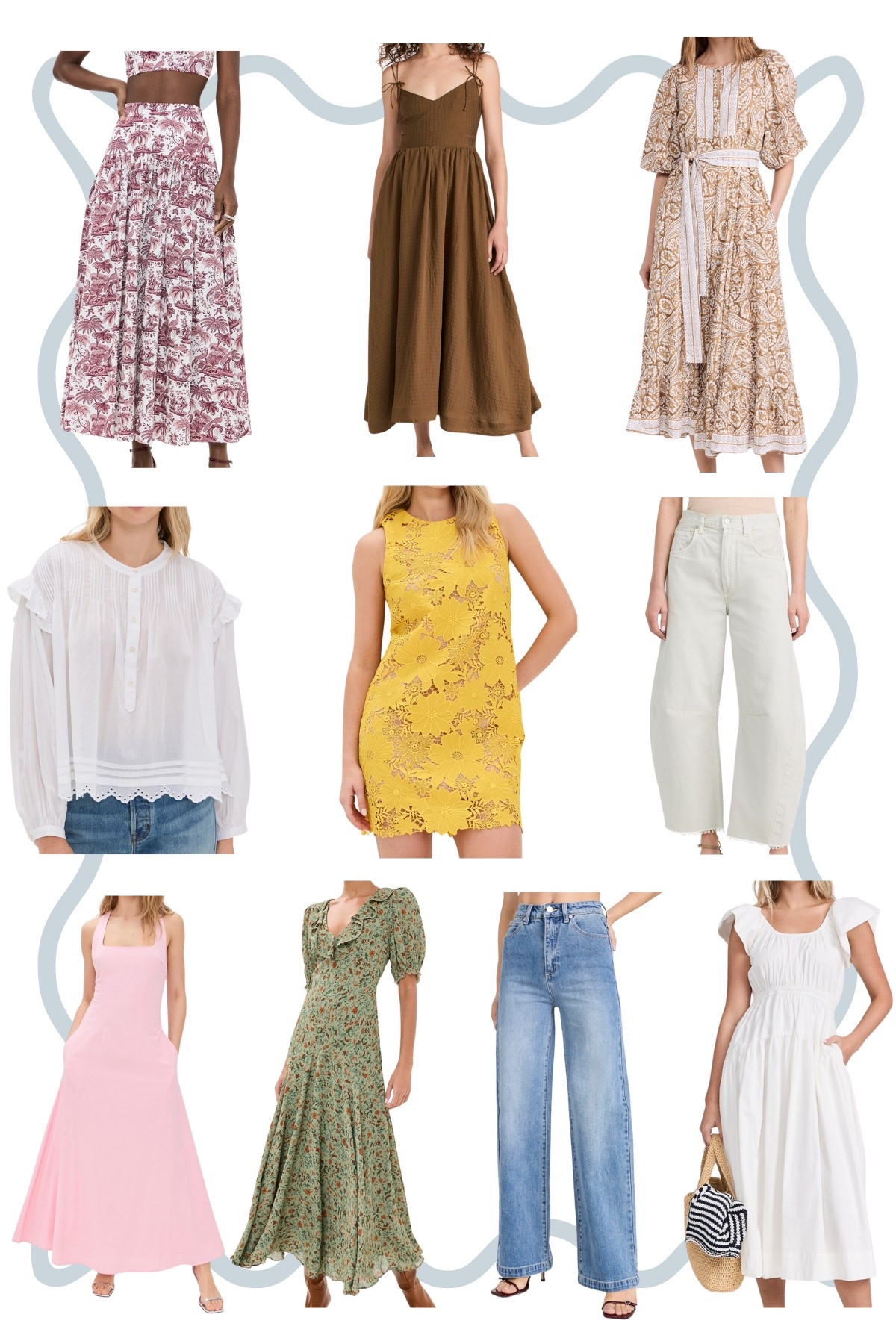 Shopbop sale dresses, skirts & barrel leg jeans, wide leg jeans on sale 

#LTKStyleTip #LTKSpringSale