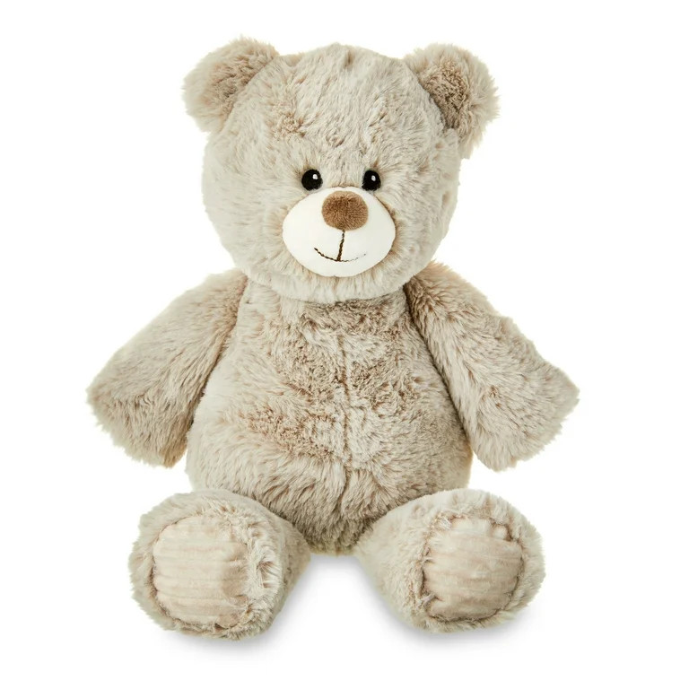 Spark Create Imagine Soft Bear Plush with Beans, 17 in, 0+ | Walmart (US)