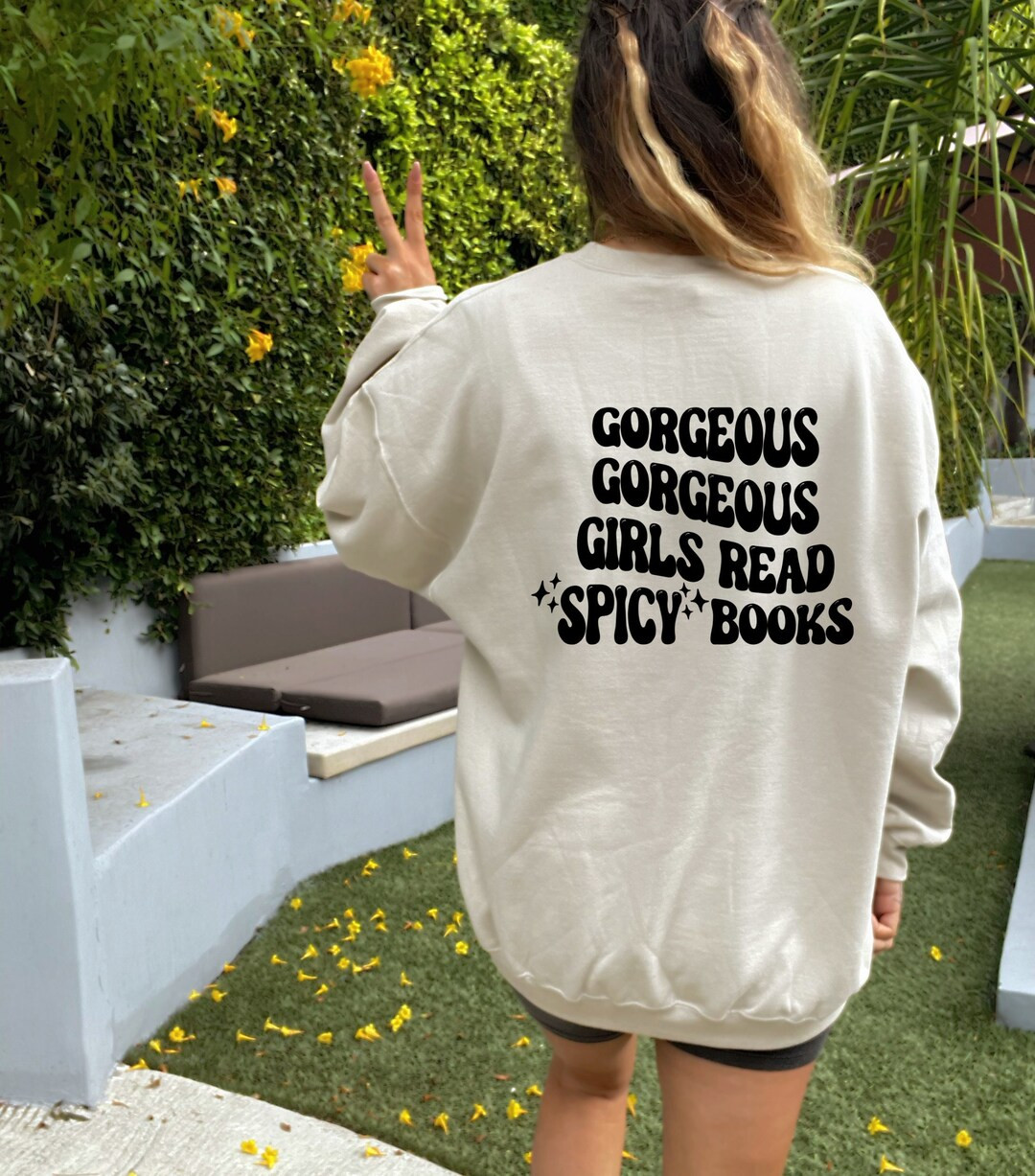 Gorgeous Girls Read Spicy Books Book Sweatshirt Bookish Merch - Etsy | Etsy (US)
