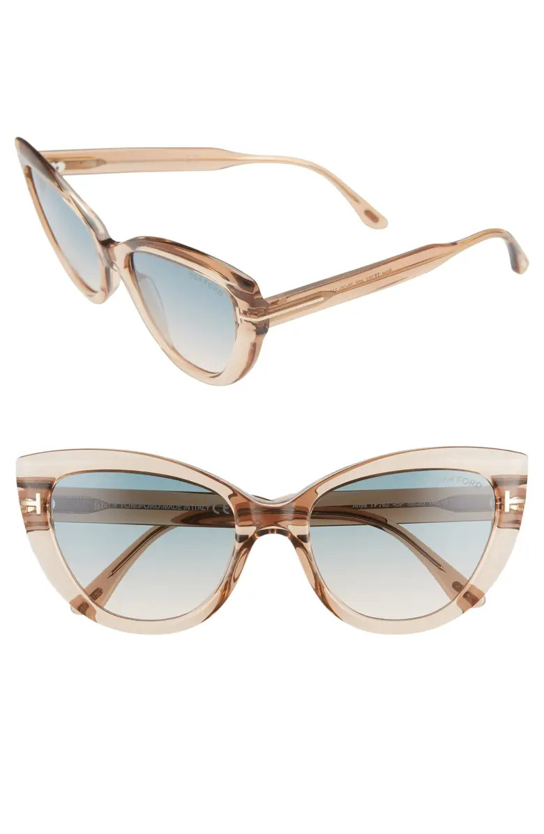 Anya 55mm Cat Eye Sunglasses | Nordstrom