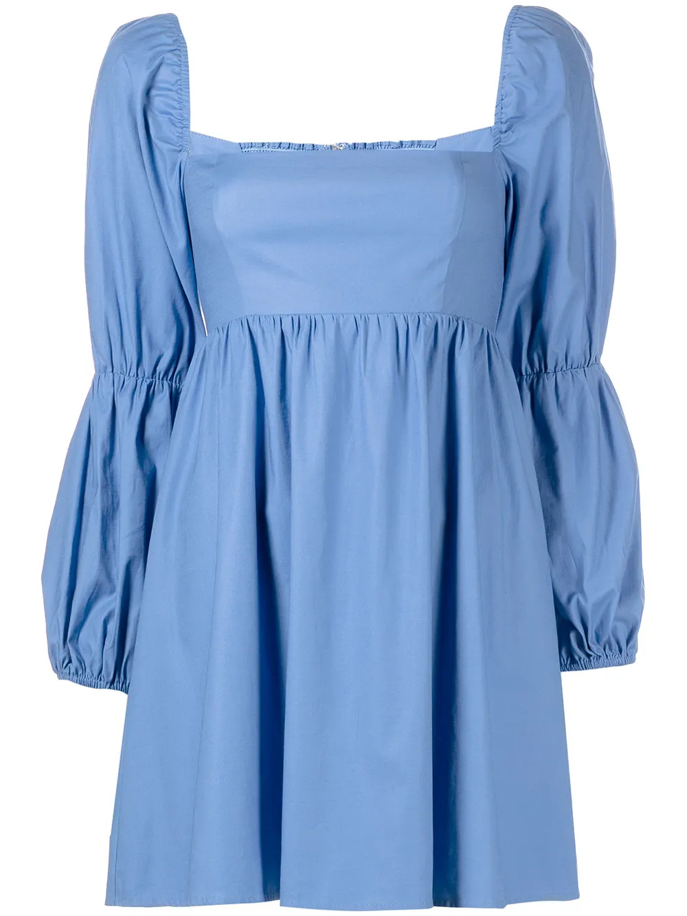 Reformation Michaela puff-sleeve Mini Dress - Farfetch | Farfetch Global