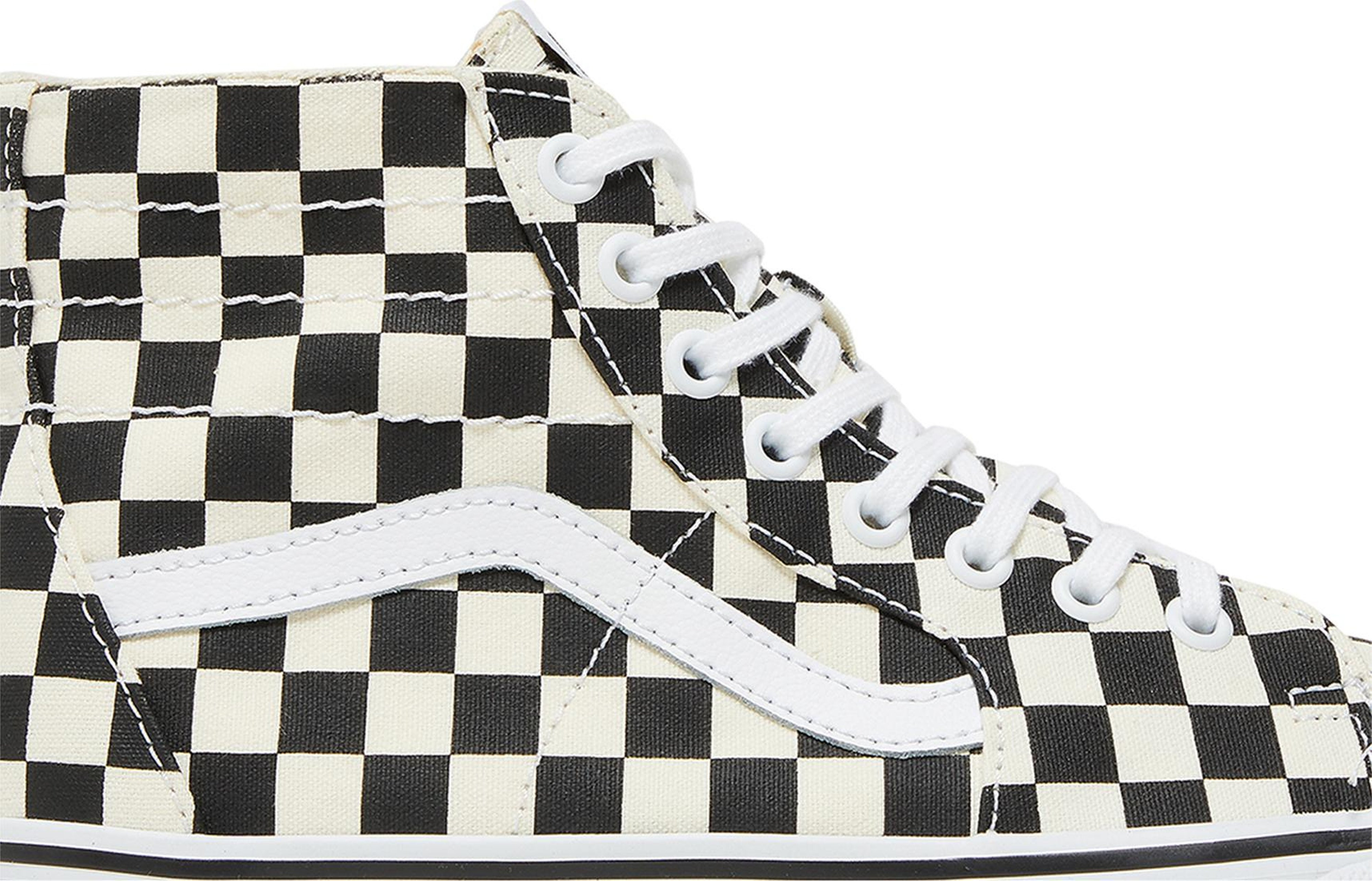 Sk8-Hi Tapered 'Checkerboard - Black' | GOAT