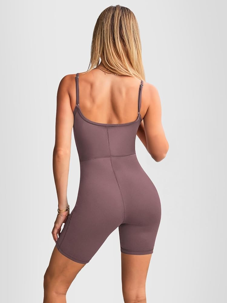 AUTOMET Jumpsuits for Women One Piece Rompers Sexy Shorts Bodysuits Workout Sets Fashion Clothes ... | Amazon (US)