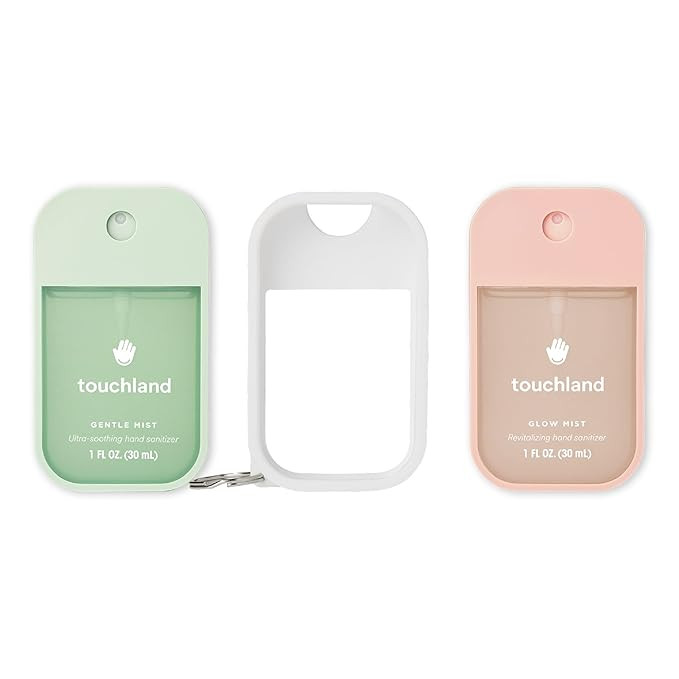 Touchland Glow Mist + Gentle Mist + White Mist Case Mist 1FL. OZ., Scented and Stylish Hydrating ... | Amazon (US)