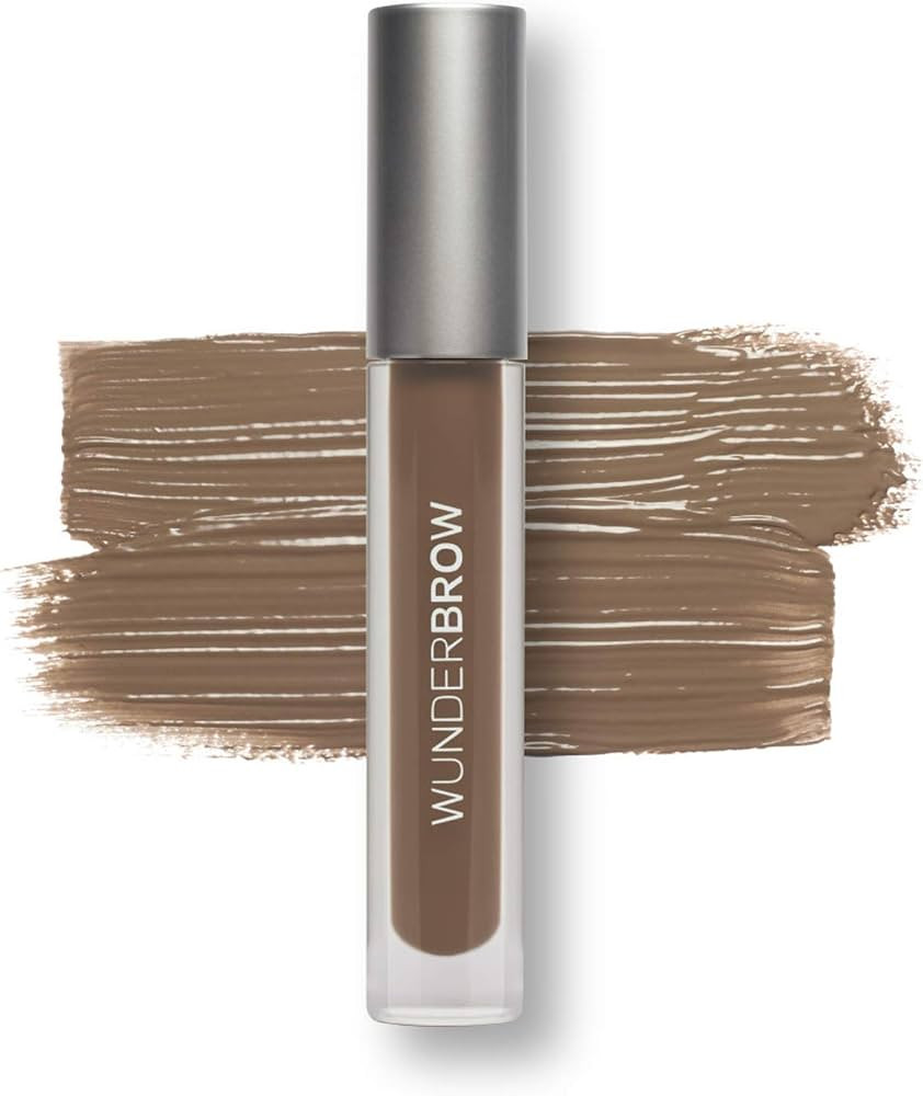 WUNDER2 Wunderbrow Waterproof Eyebrow Gel, Brunette, Vegan and Cruelty-Free | Amazon (US)