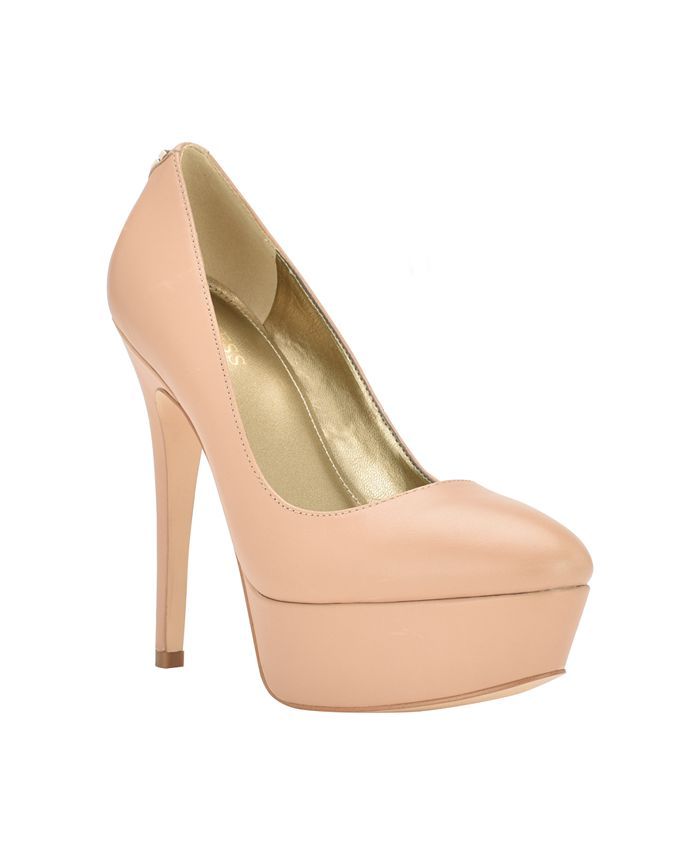 GUESS Women's Cador Platform Almond Toe Pumps & Reviews - Heels & Pumps - Shoes - Macy's | Macys (US)