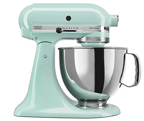KitchenAid KSM150PSIC Artisan Series 5-Qt. Stand Mixer with Pouring Shield - Ice | Amazon (US)