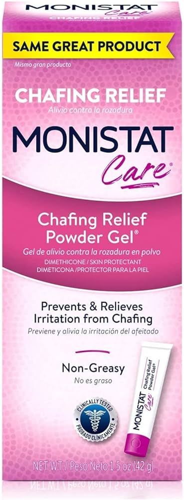 Monistat Care Chafing Relief Powder Gel, Anti Protection, 1.5 Oz | Amazon (US)