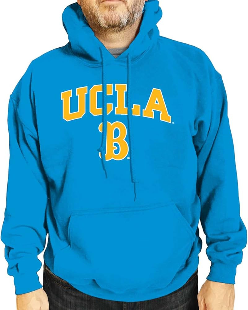 Campus Colors Long Sleeves NCAA Adult Arch & Logo Gameday Unisex Hooded Sweatshirt | Amazon (US)