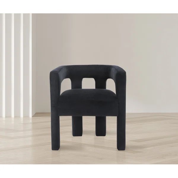Velvet Upholstered Armchair | Wayfair North America