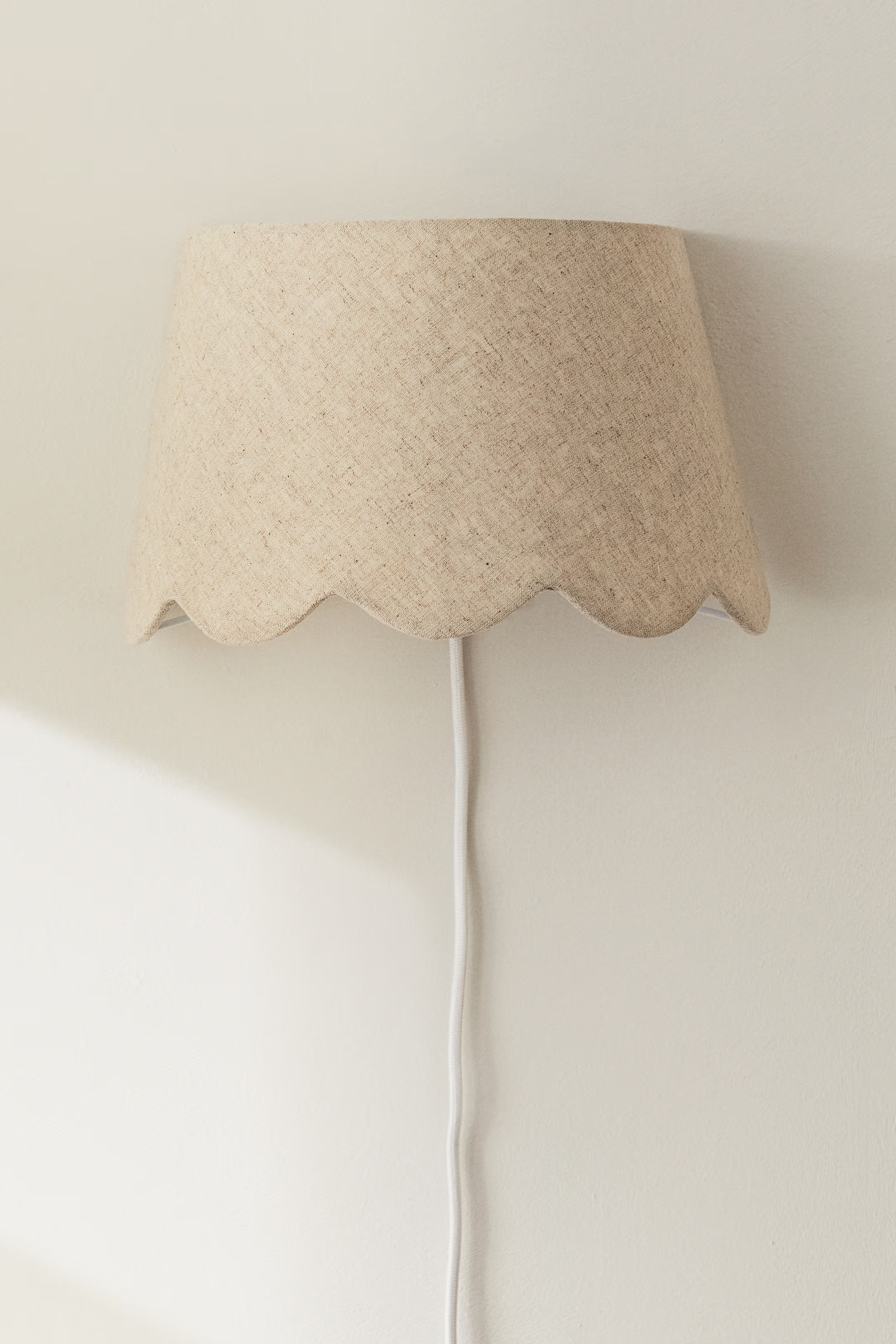 Linen-blend Wall Lampshade | H&M (US + CA)