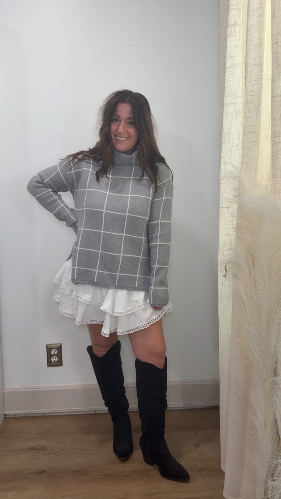 3 sweaters that aren’t basic solid color! Wearing medium in every sweater! In the colorblock ones I got the style “black” and “2143 khaki” 5’1 size 8!

#LTKFindsUnder50 #LTKootd #LTKPetite