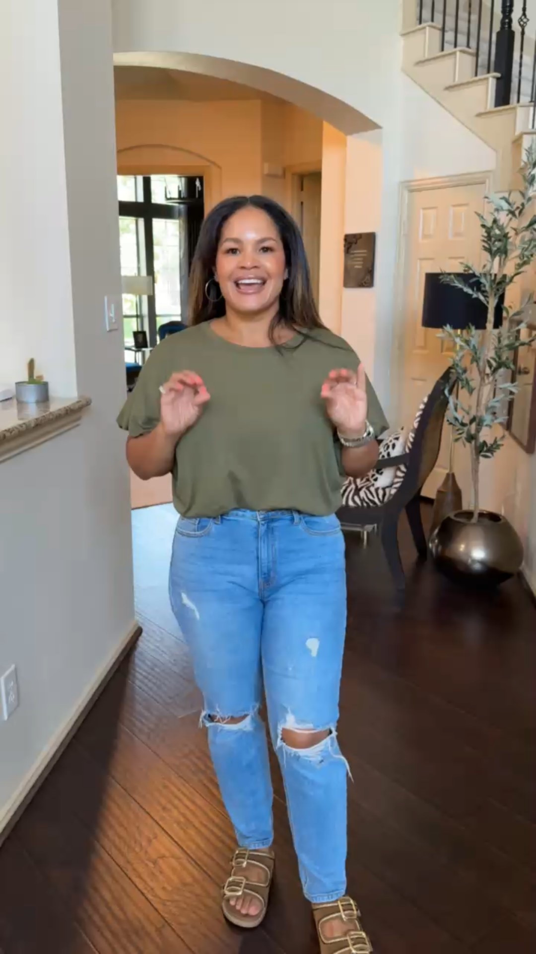 Cutest shoes from Target! Great color and comfy! This bubble shirt is also so cute. Look put together with minimal effort. Great outfit for errands or school event! 

#LTKFindsUnder50 #LTKOver40