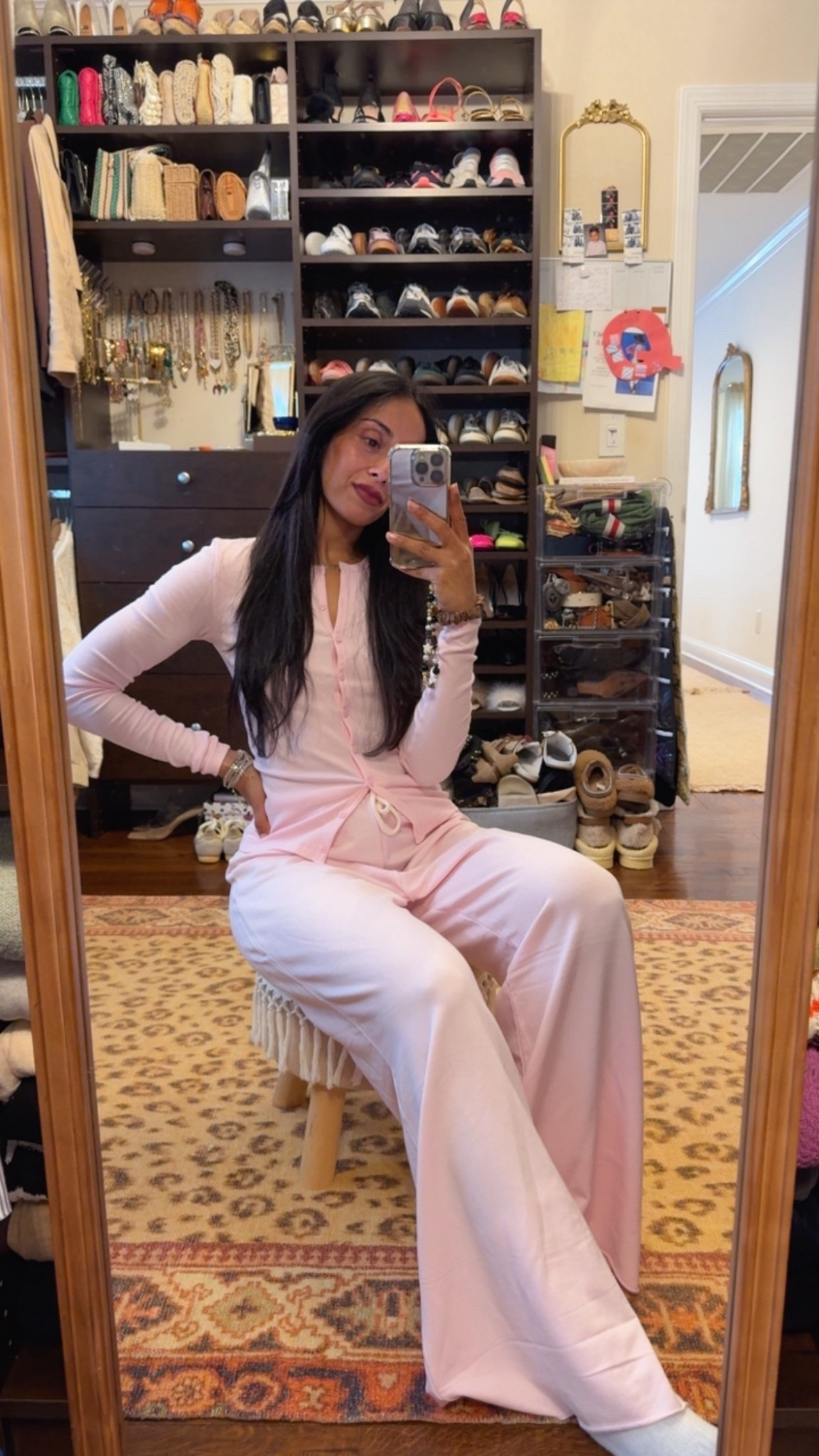 wearing xs in both 

#LTKValentine #LTKgrwm #LTKdayinmylife